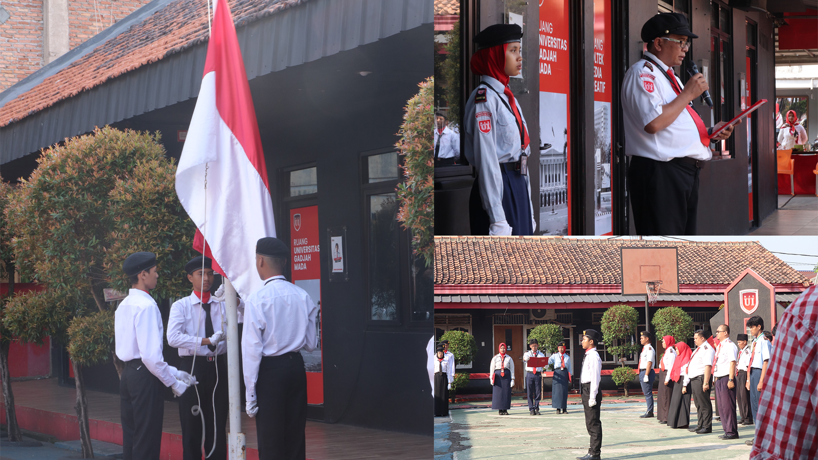 MAK Unggulan Informatika Gelar Upacara Khidmat, Peringati HUT ke-80 Kemerdekaan Indonesia.