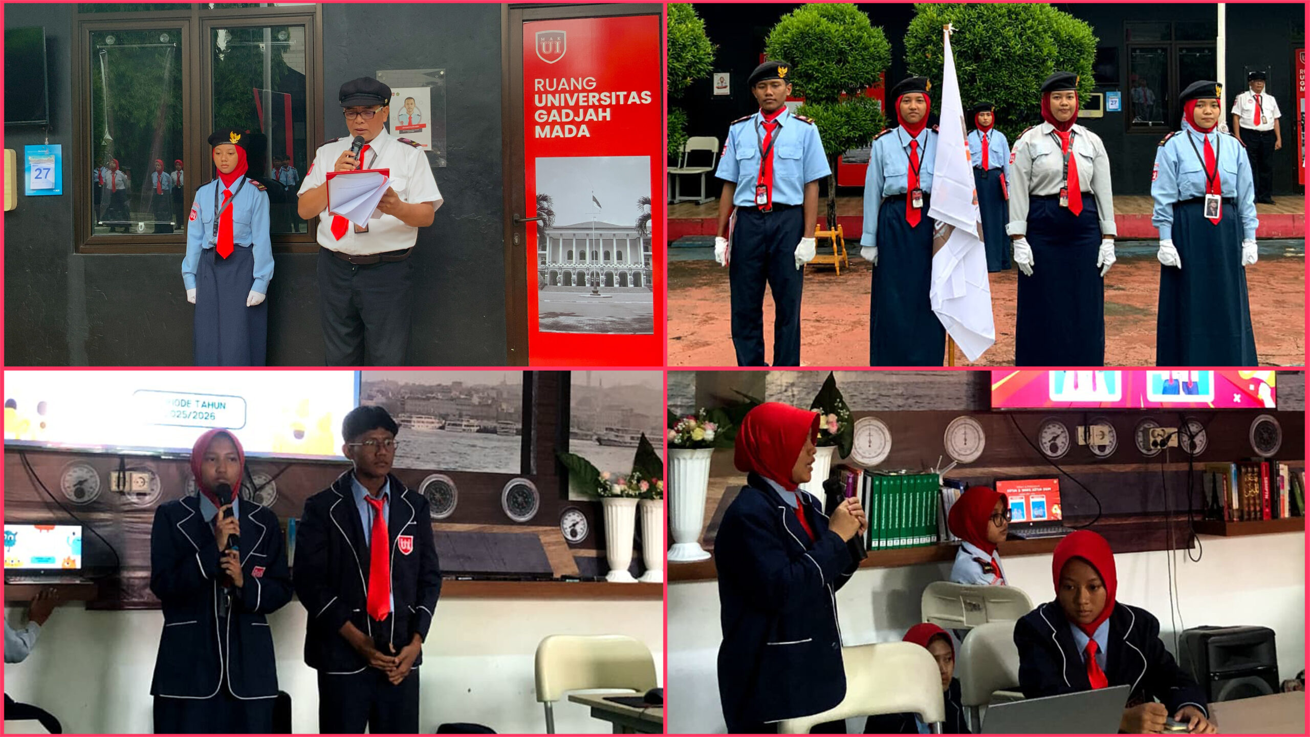 Zahra dan Fadli Resmi Dilantik Sebagai Ketua dan Wakil OSIM MAK Unggulan Informatika Periode 2025/2026